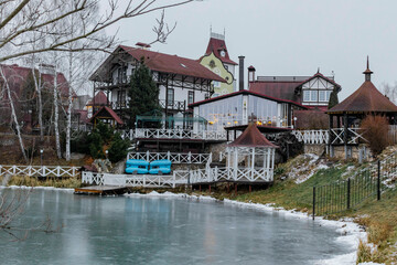 old mill on the river