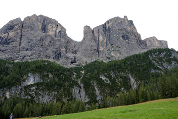 View of Sellaronda near Colfosco - cascate Piscandu'