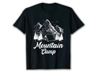 Mountain Camp T-shirt, Adventure T-shirt Design, Camping T-shirt Design, Mountain T-shirt Design, camping t-shirts amazon, T-shirt, T-shirt Design,