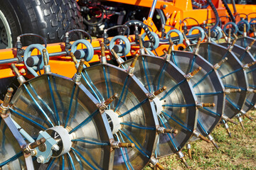 Fototapeta premium Fertilizer cultivator.