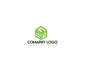 initial logo design