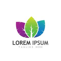 leaf logo and vector images