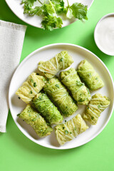 Stuffed cabbage rolls