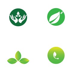 leaf logo and vector images