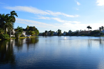 A lake in Naples Florida 