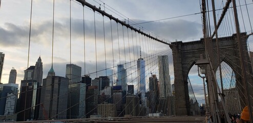 Bridge in Brooklyn, New York City