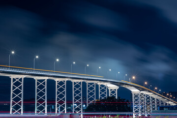 Macau city modern building landscape or cityscape at night, Casino of Asia travel landmark