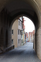 Obraz premium Architektur in Rothenburg ob der Tauber. Rothenburg o.d. T.