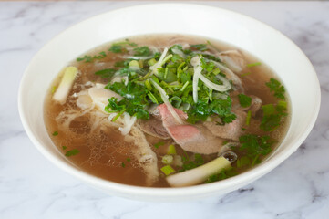 Vietnamese noodle pho