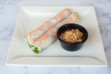 Vietnamese spring rolls