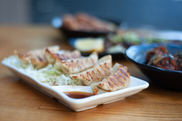 Gyoza, Japanese dumplings
