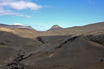 Mountains on the Kamchatka Peninsula, Russia