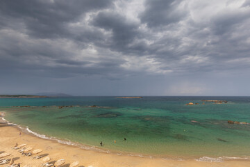 Strand auf Kreta in Chania