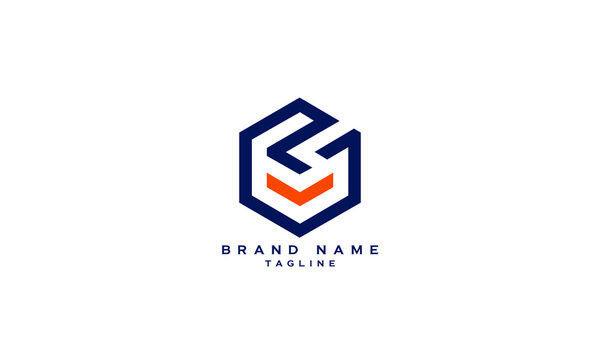 RVG, GVR, VRG, Abstract initial monogram letter alphabet logo design