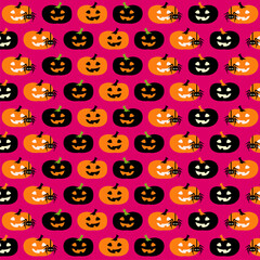 Halloween pumpkings celebration background