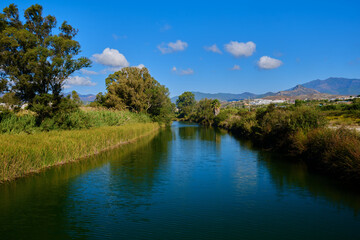 Fototapeta na wymiar Guadalmansa River in Estepona