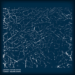 単色のグランジ素材/ Vintage grunge comic background. Monochromatic grunge urban texture vector. Abstract illustration surface dust and rough dirty wall background. Material texture vector. Crack. Square shape.