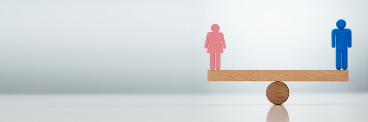Gender Equality Concept - obrazy, fototapety, plakaty