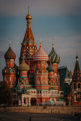 Fototapeta na wymiar St. Basil's Cathedral Moscow Russia