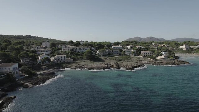 Alcudia mallorca playa malpas bonaire puerto cocodrilo (Formato D-log para edici&oacute;n profesional)