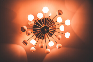 abstract light bulb