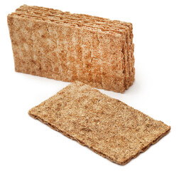 Crispbread with sesame seeds