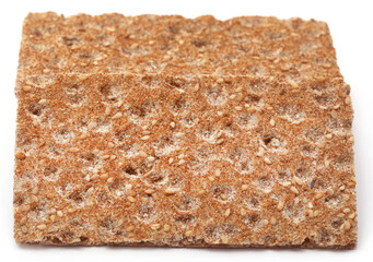 Crispbread with sesame seeds