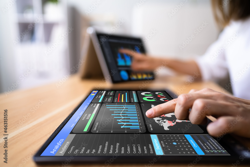 Aufkleber digital data technology