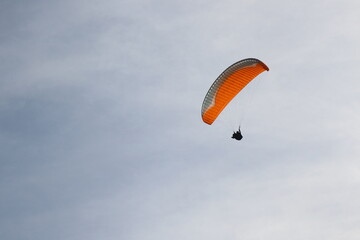 Parapente en vol