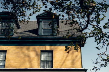Fort Hancock. New Jersey, USA, attractions for tourists.