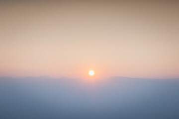 Beautiful Dawn on the Mountain Elbert