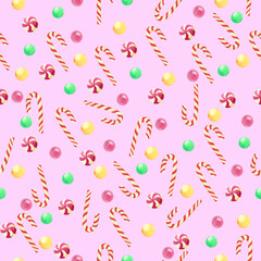 christmas candy pattern