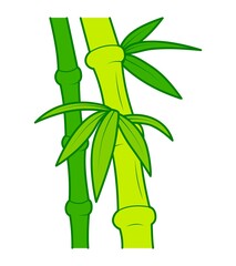 Cute bamboo cartoon. Bamboo clipart