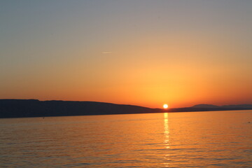 Obraz premium Sunset croatia 3