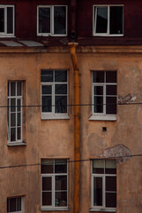 Fototapeta na wymiar windows of an building