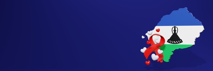 HIV AIDS anniversary in Lesotho for social media posts and stories