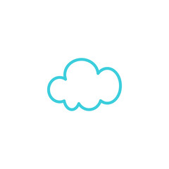 Cloud icon, logo