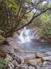 Fototapeta na wymiar Josephine Falls in Far North Queensland