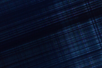 dark abstract digital background: damaged screen matrix with interference of monitor and camera matrices