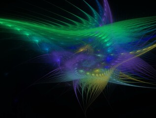 Imaginatory fractal abstract background Image