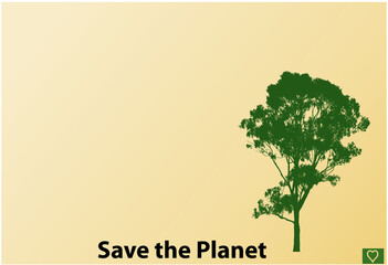 Fototapeta premium save the trees