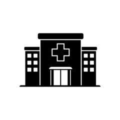 Hospital icon design template illustration vector isolated