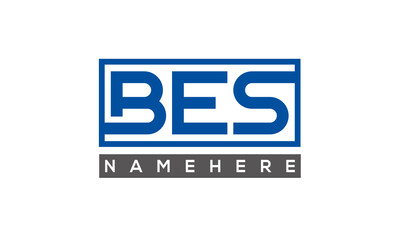 BES creative three letters logo