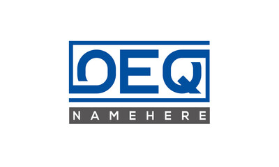 OEQ creative three letters logo	