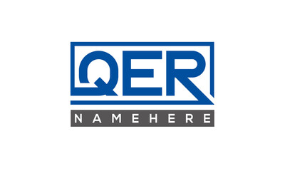 QER creative three letters logo	
