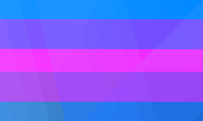 blue background with purple and pink squares overlapping