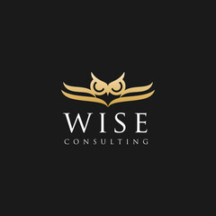 Luxury Classic Vintage Logo Design for Business Consulting Service, Advisor Finance Solution