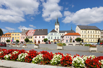 Tachov town, West Bohemia, Czech republic