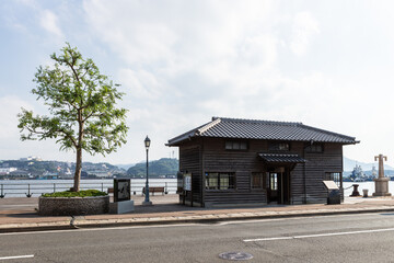 若松南海岸通り旧ごんぞう小屋　福岡県北九州市