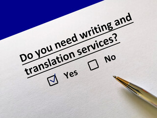 Questionnaire about insurance